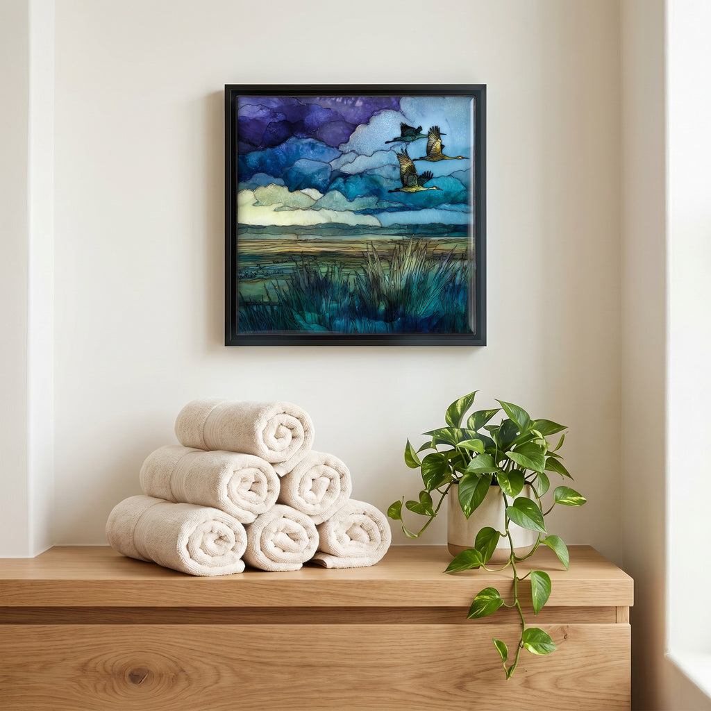A quiet corner of the bath.