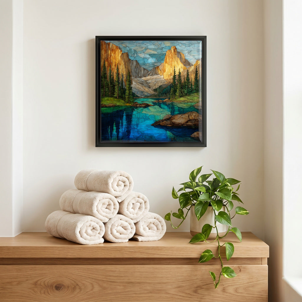 A quiet corner of the bath.