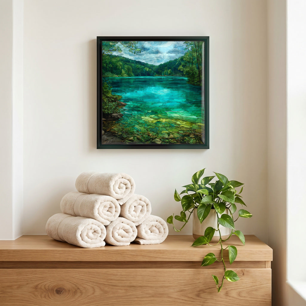 A quiet corner of the bath.