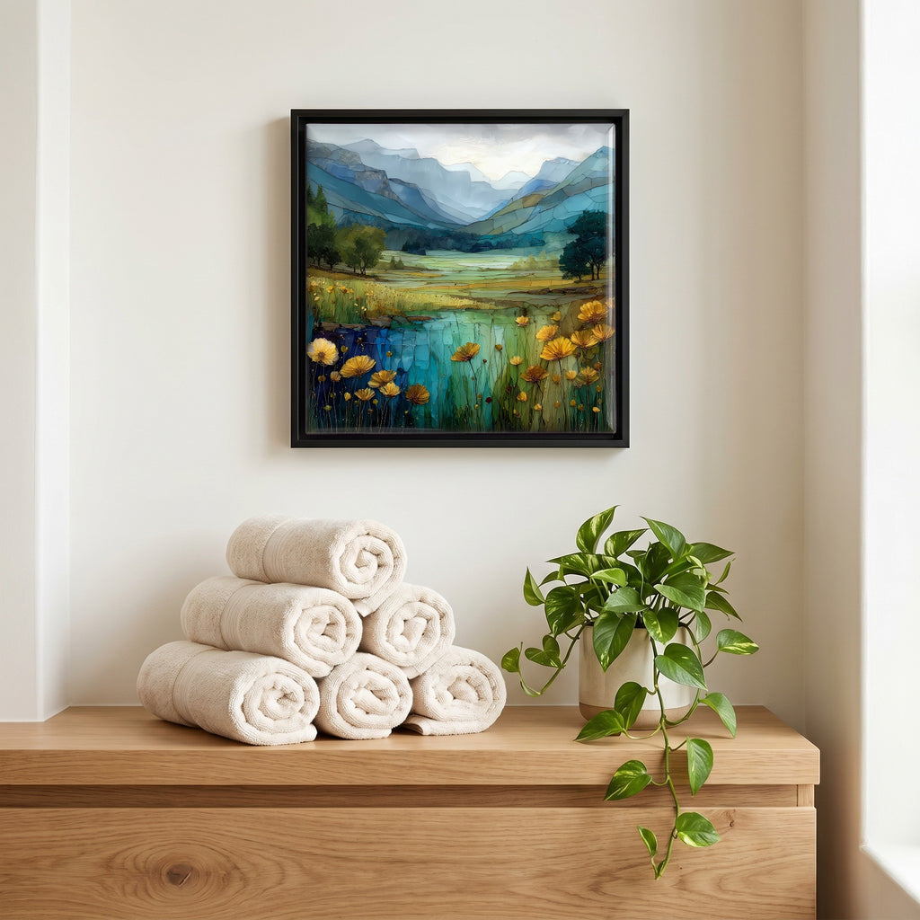 A quiet corner of the bath.
