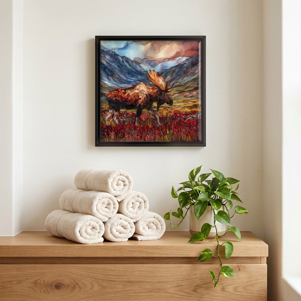A quiet corner of the bath.