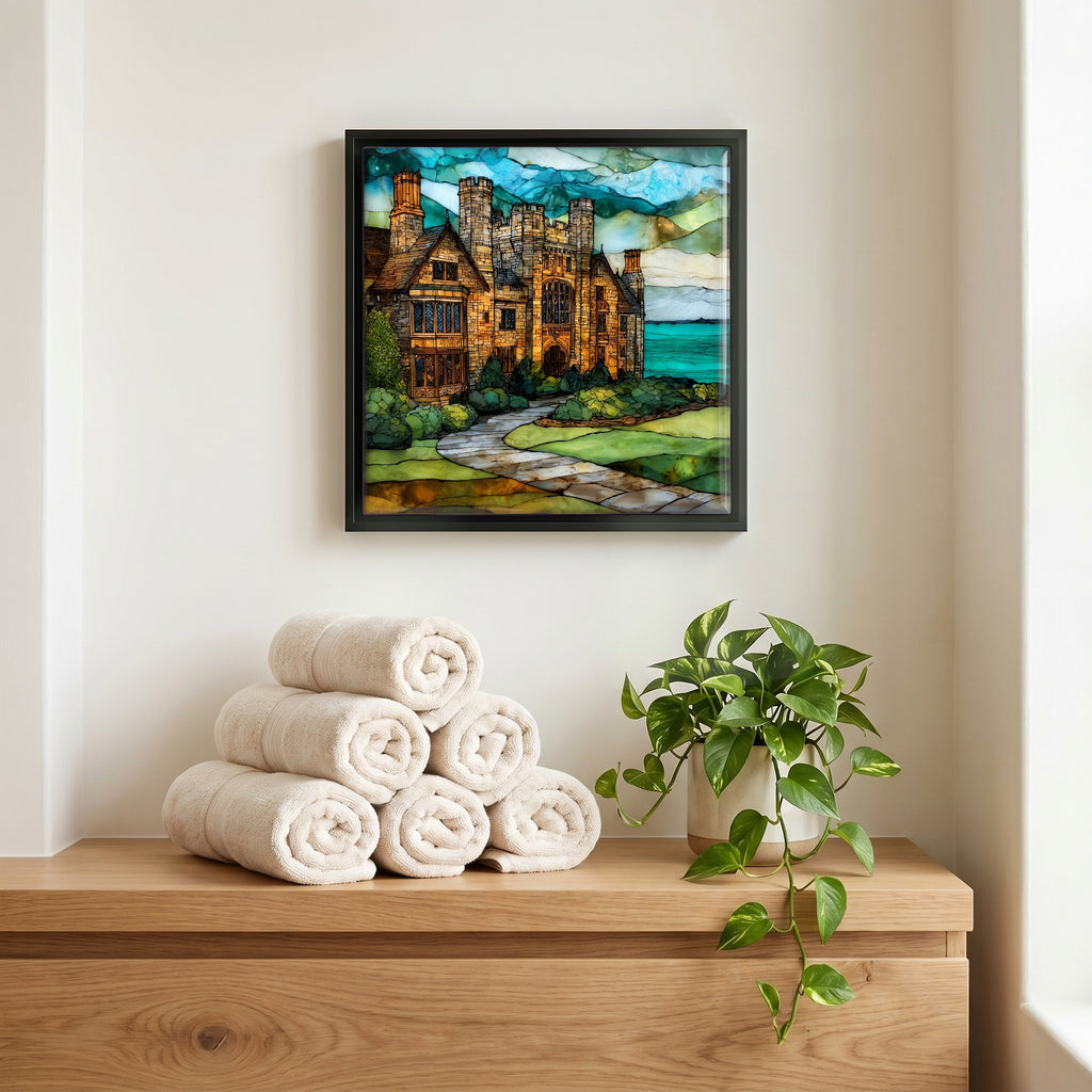 A quiet corner of the bath.