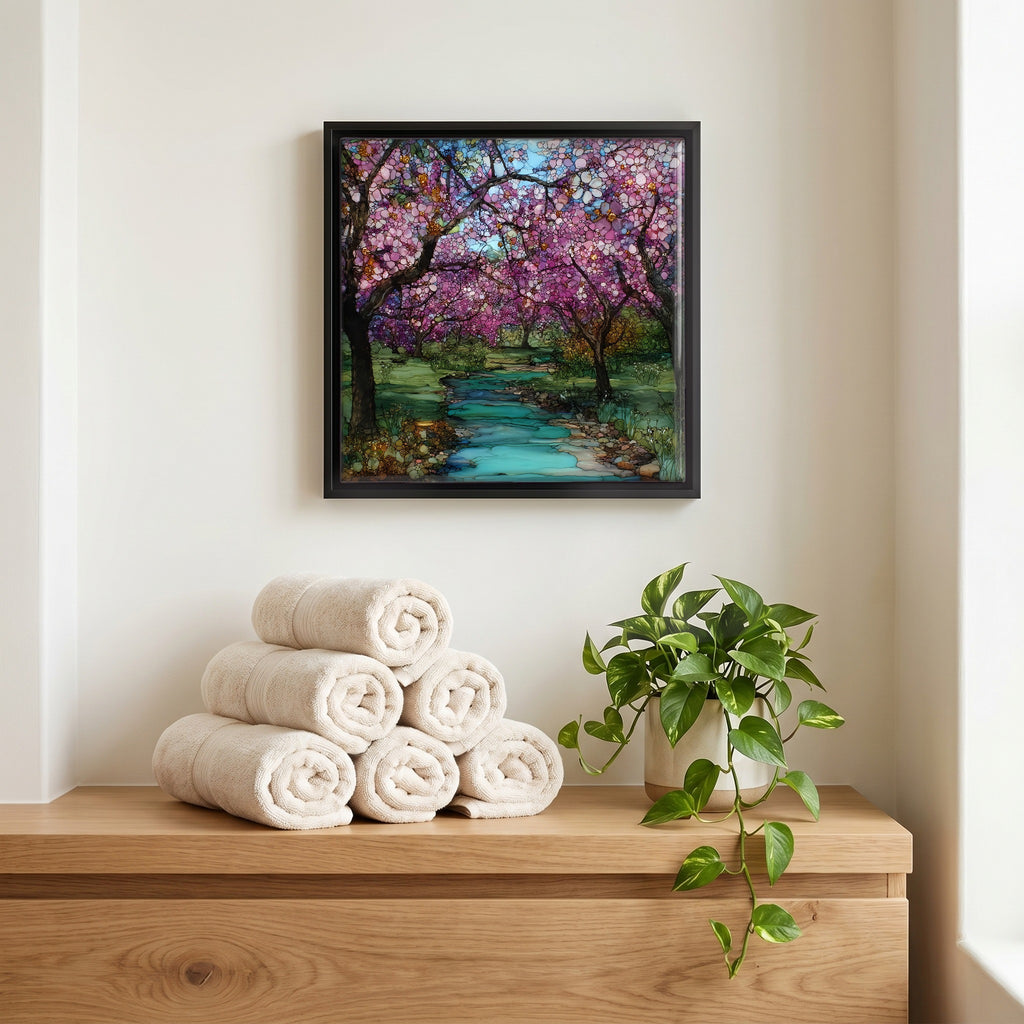 A quiet corner of the bath.