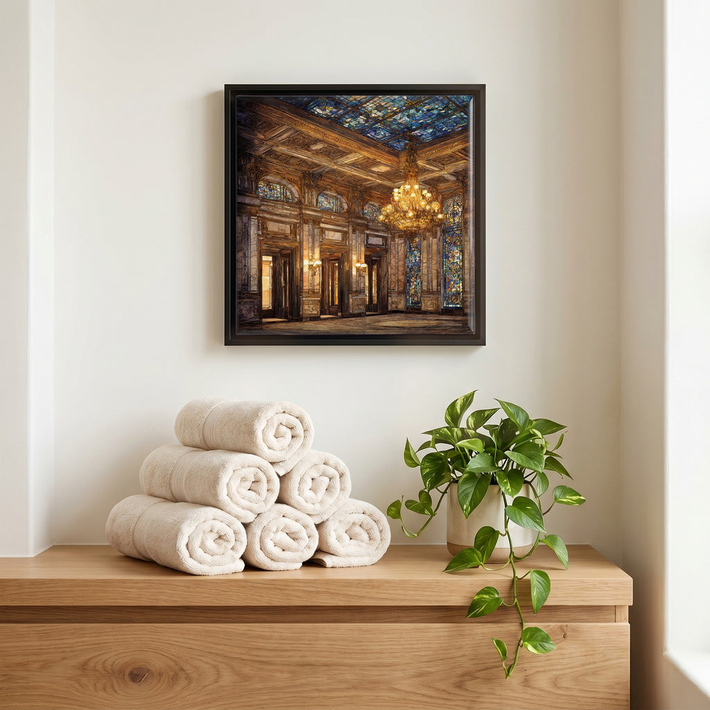 A quiet corner of the bath.