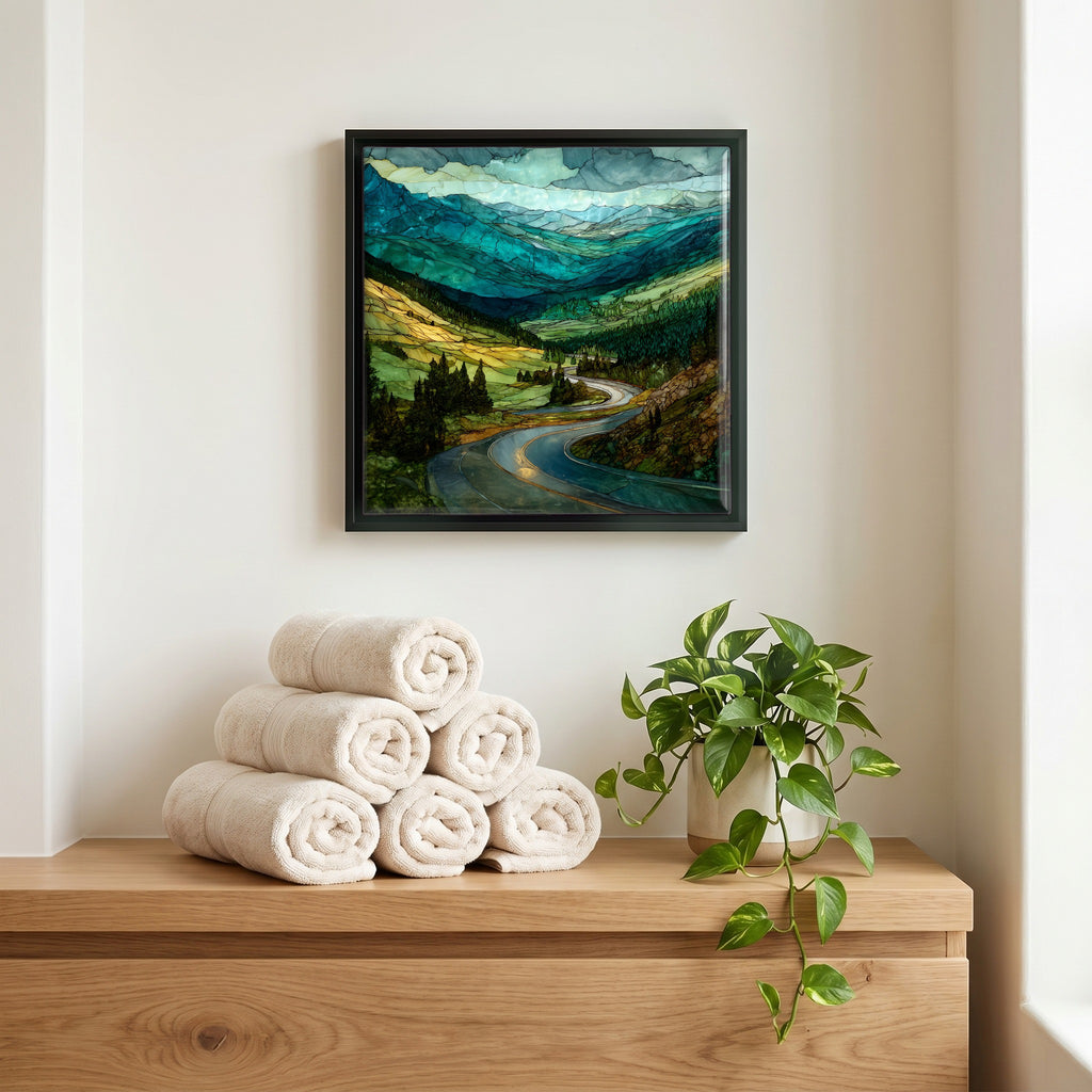 A quiet corner of the bath.