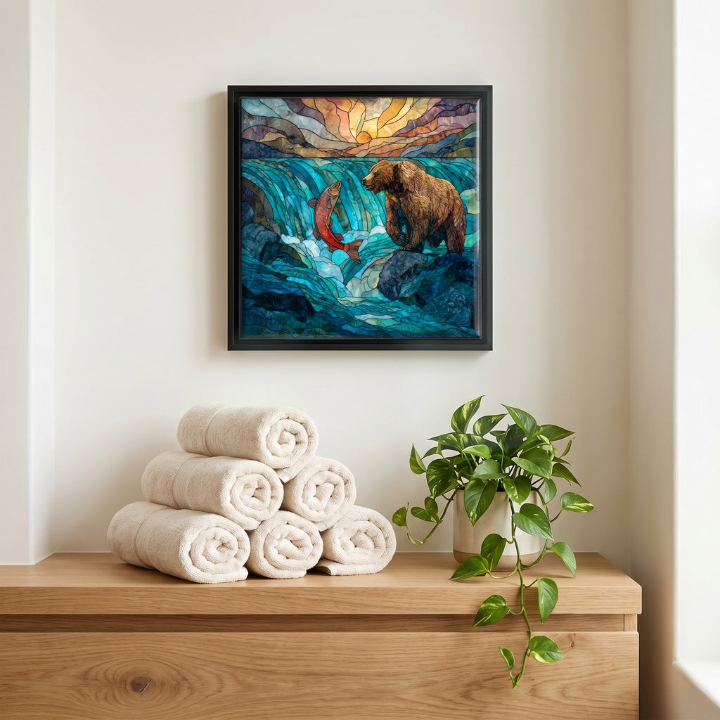 A quiet corner of the bath.