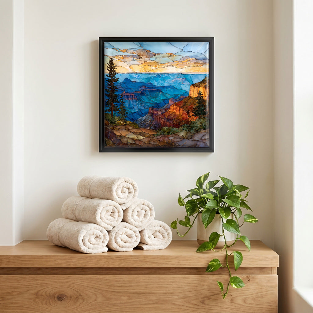 A quiet corner of the bath.