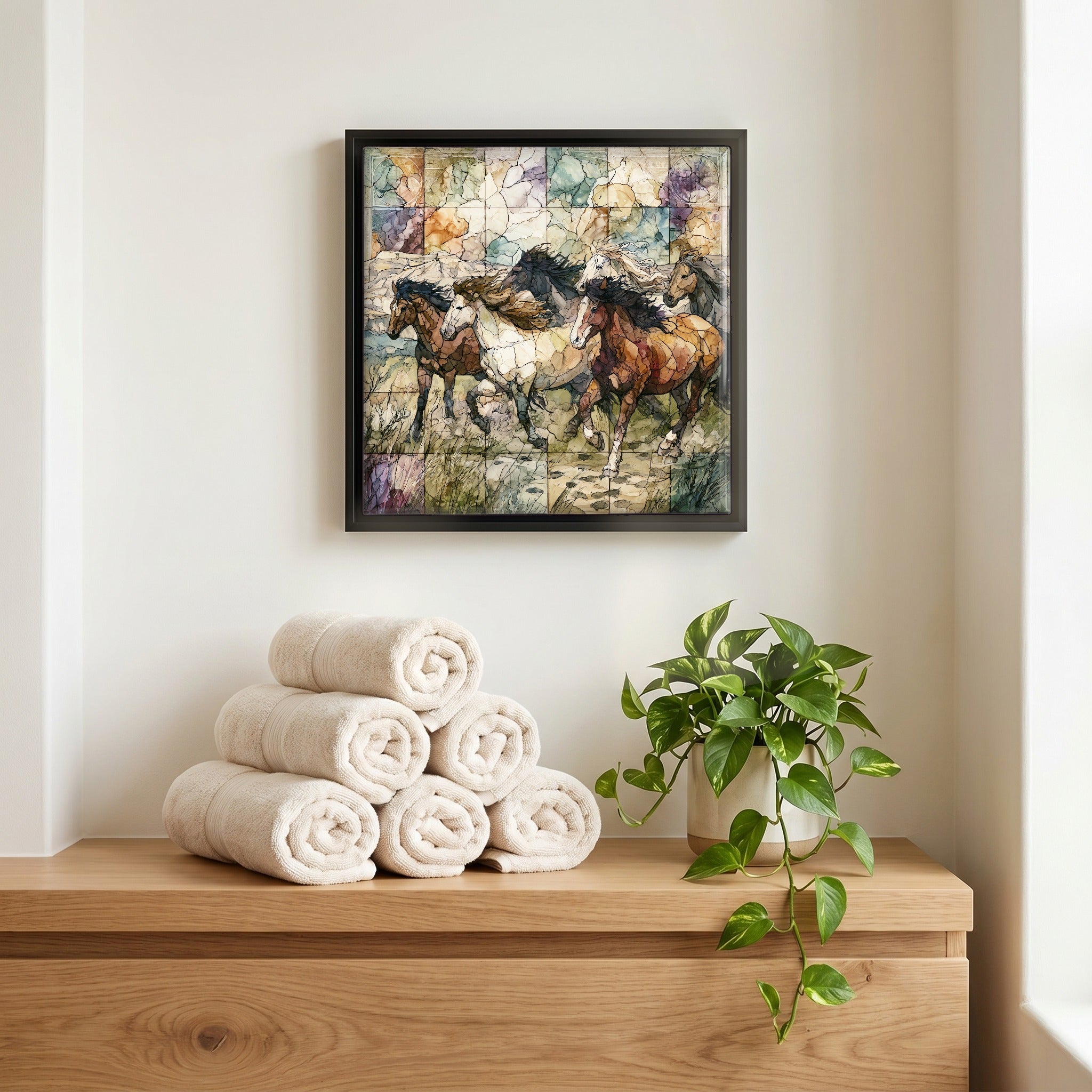 A quiet corner of the bath.