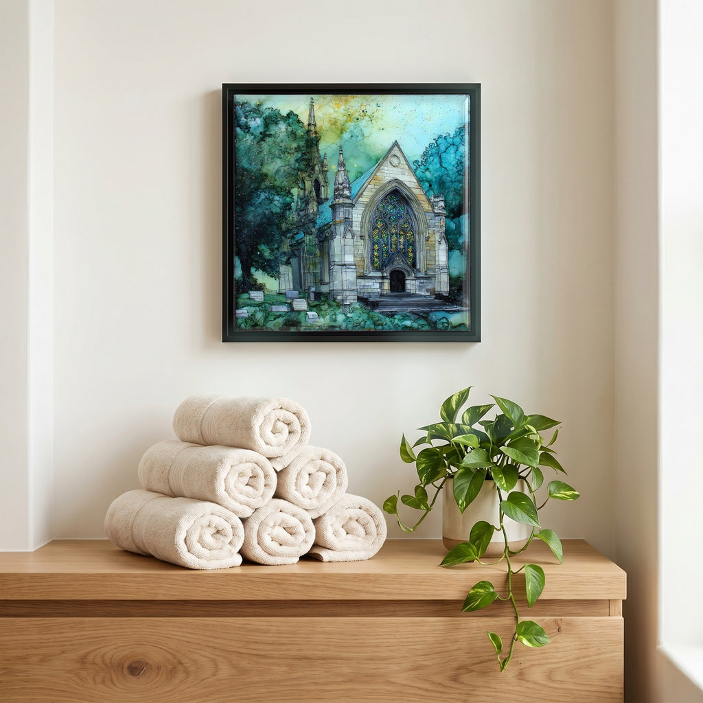 A quiet corner of the bath.