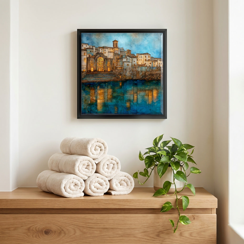 A quiet corner of the bath.