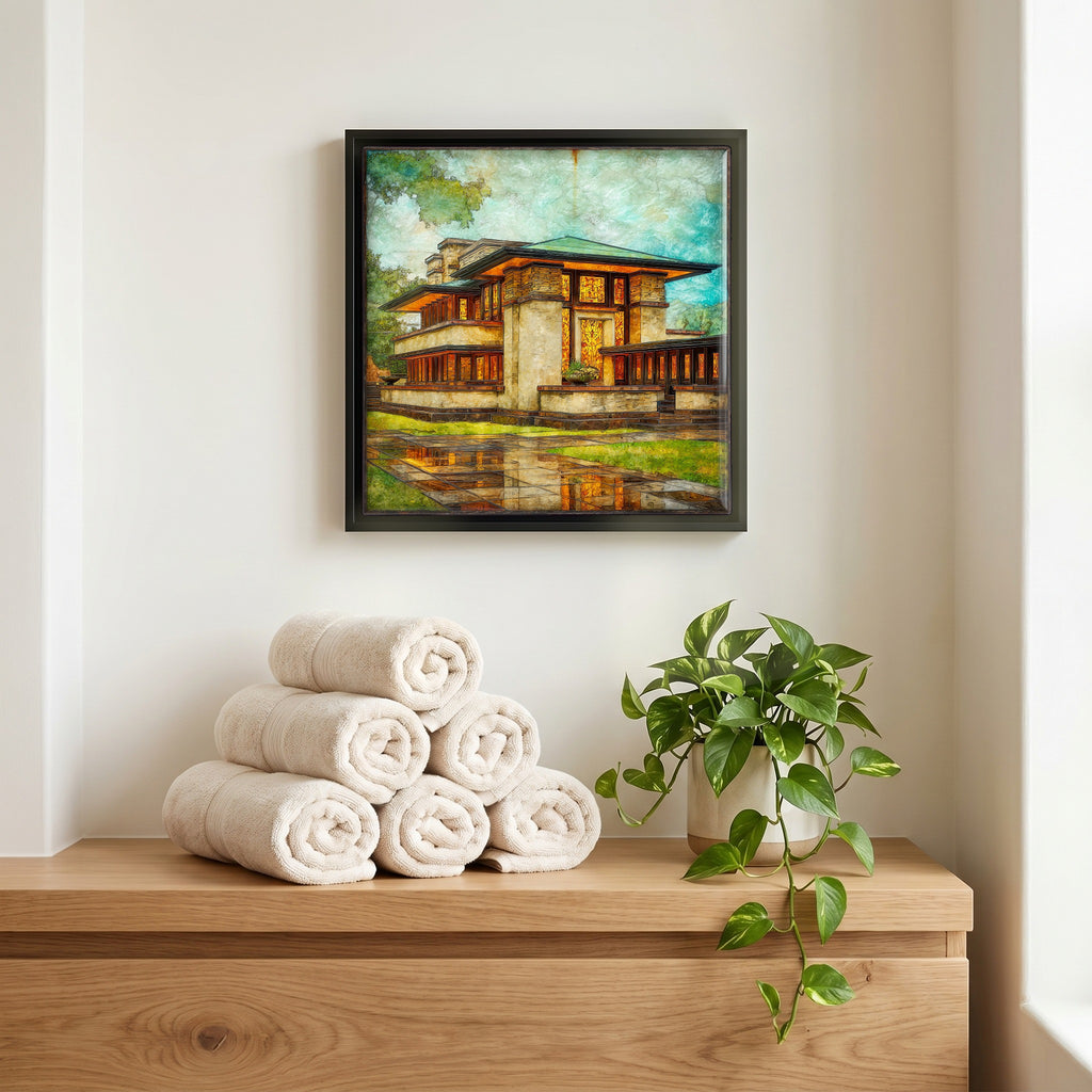 A quiet corner of the bath.