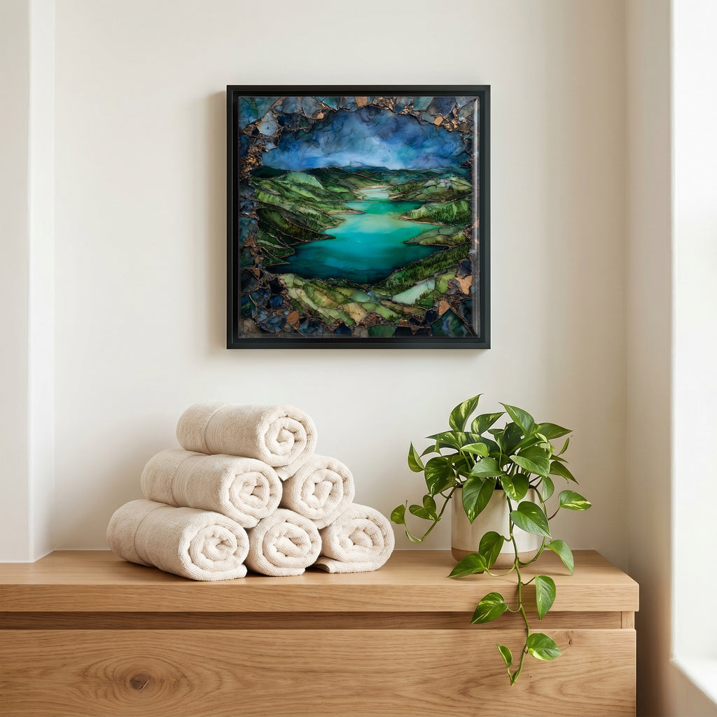 A quiet corner of the bath.