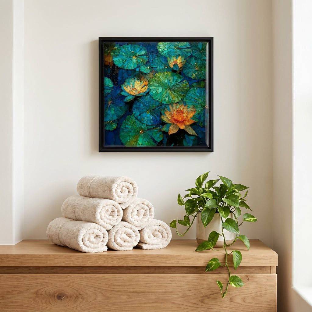 A quiet corner of the bath.