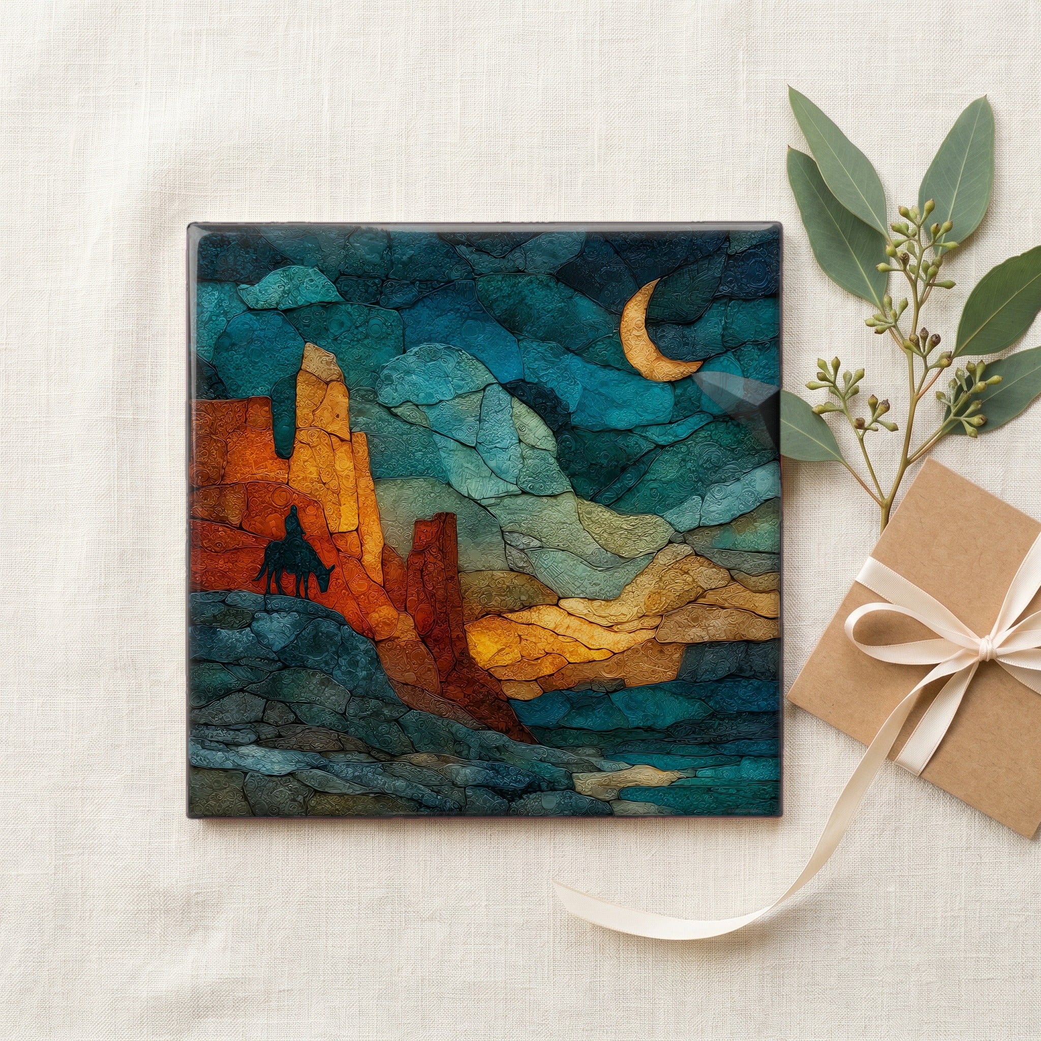 Anasazi ancestral Puebloan pictograph — gifting
