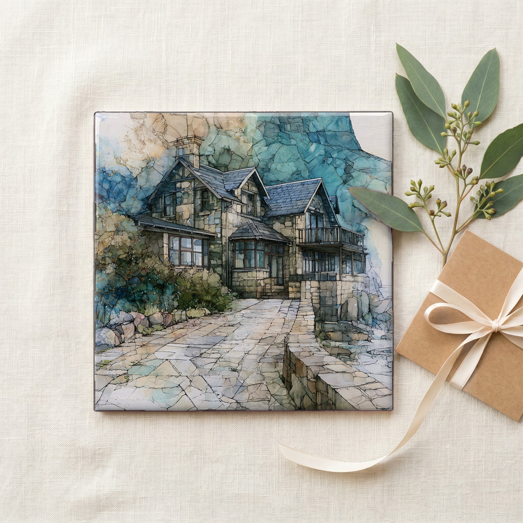 a stone seafront cottage — gifting