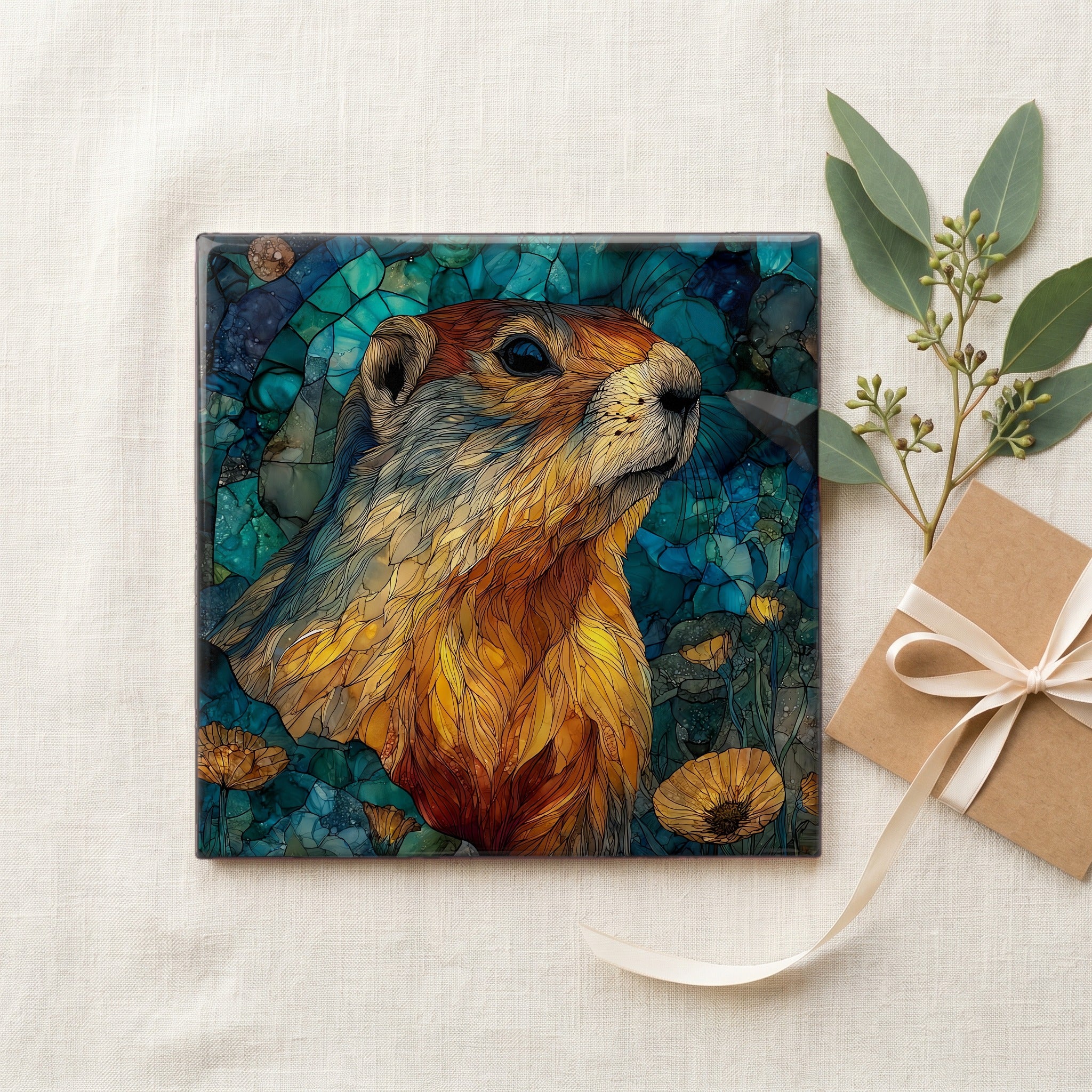 a yellow-bellied marmot on — gifting