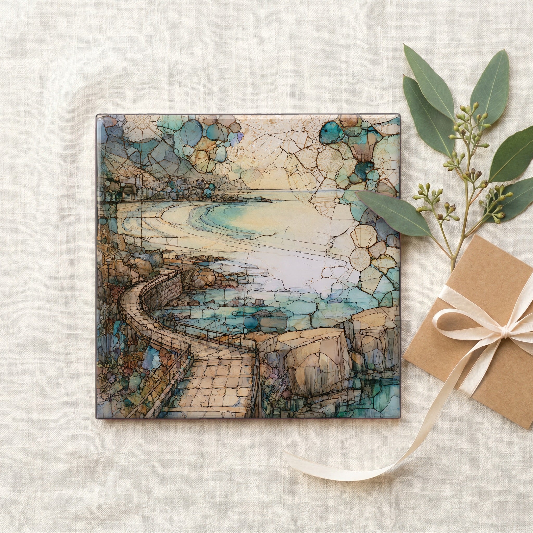 the wide white crescent of Fish — gifting
