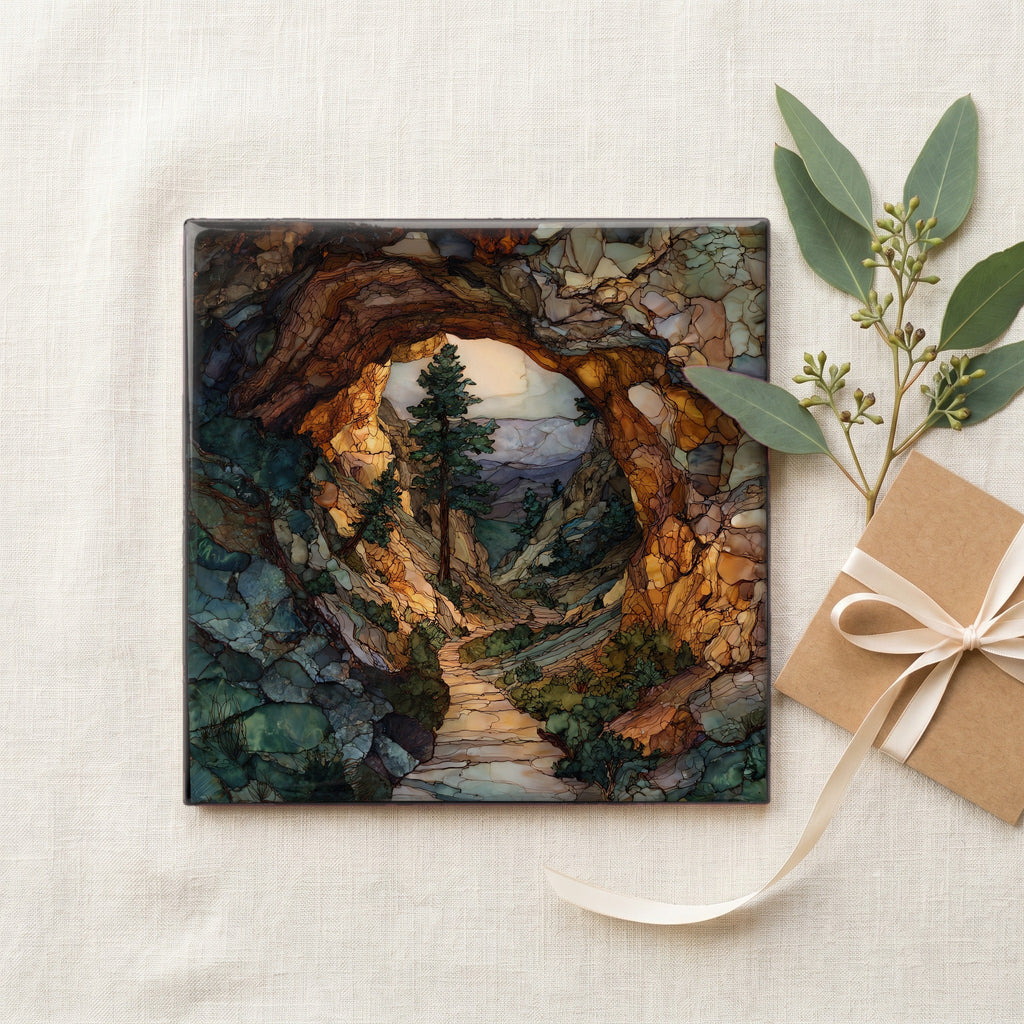 the Lehman Cave entrance trail in — gifting