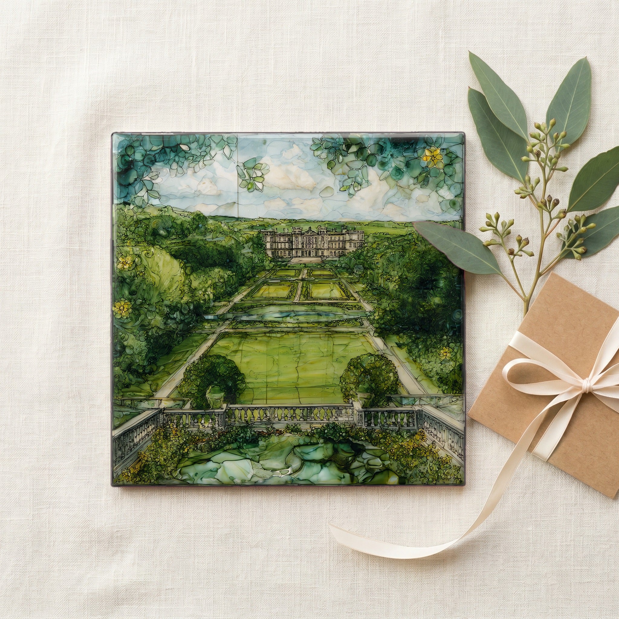 The Elms green lawn — gifting