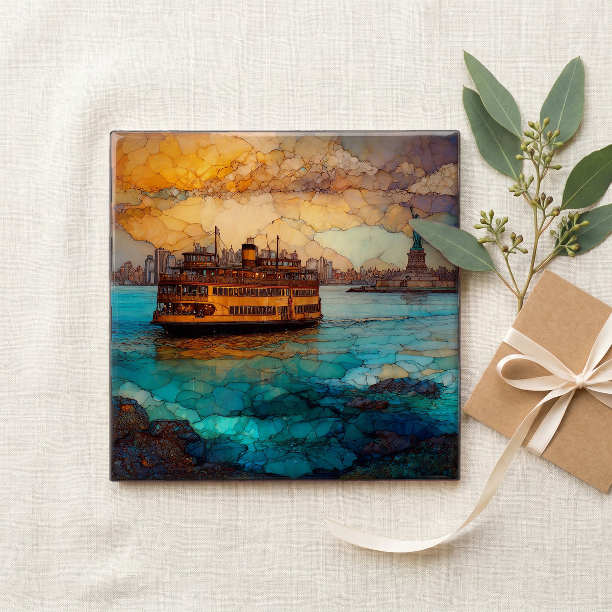 the Staten Island Ferry on the — gifting