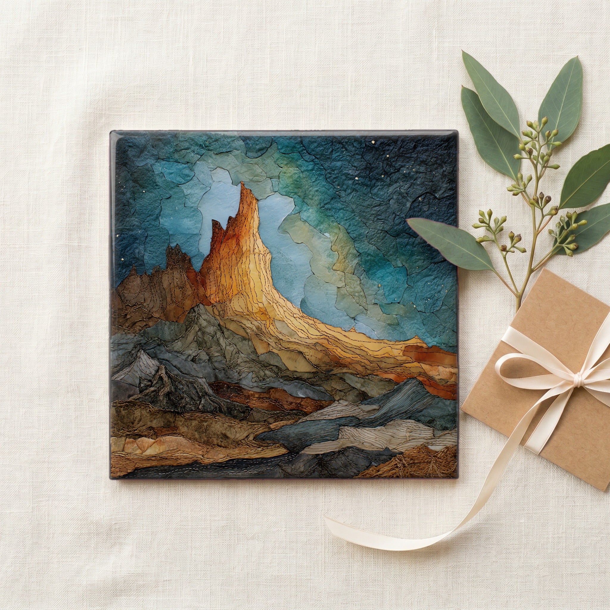 Slim Buttes layered badlands — gifting