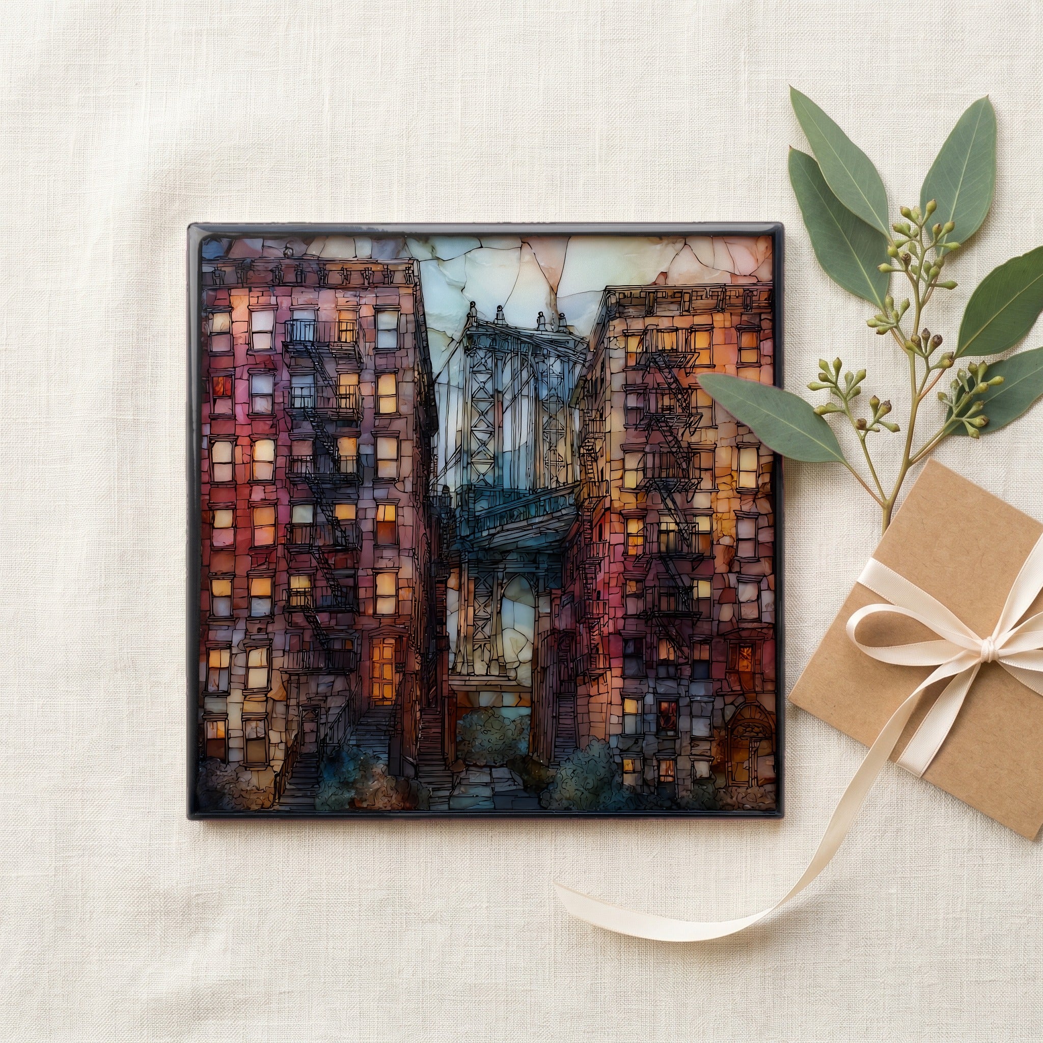 the Lower East Side tenement blocks — gifting