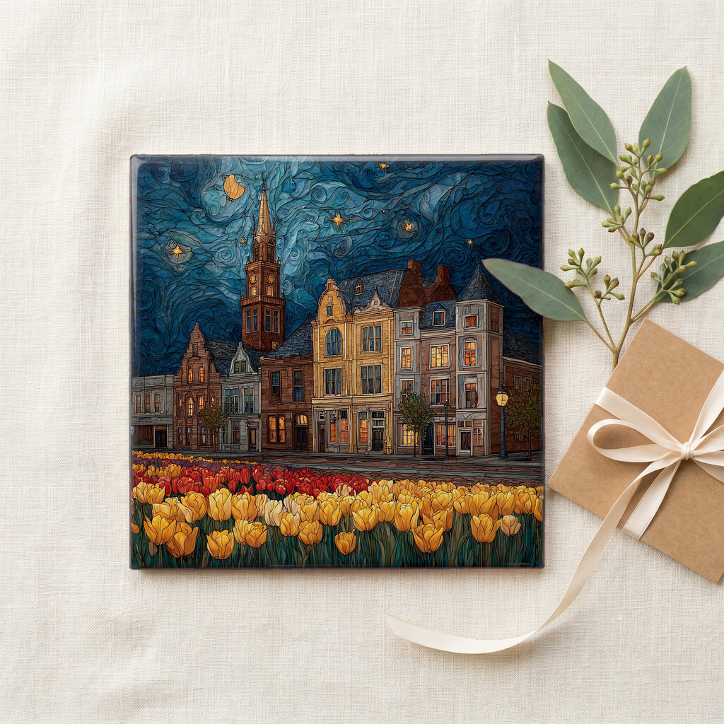 downtown Pella during Tulip Time — gifting