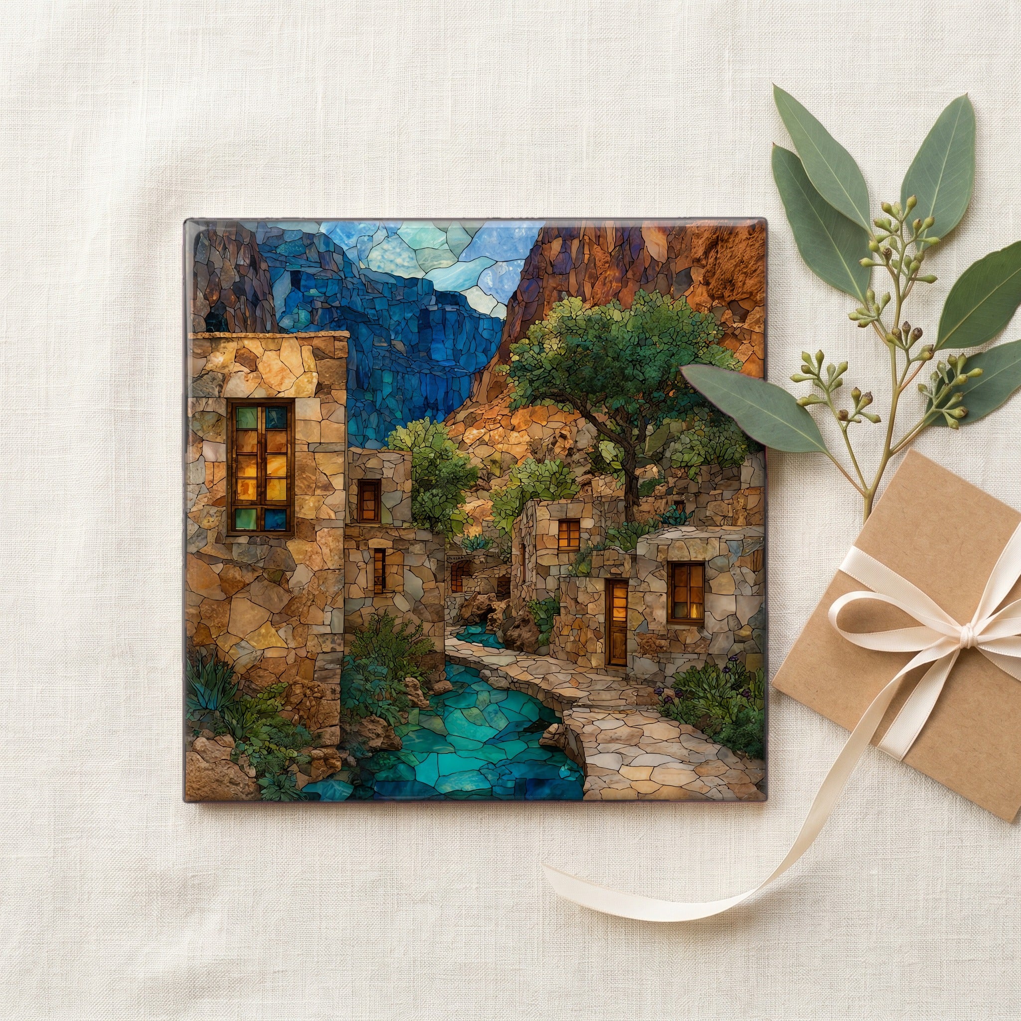 the center of Supai Village near — gifting