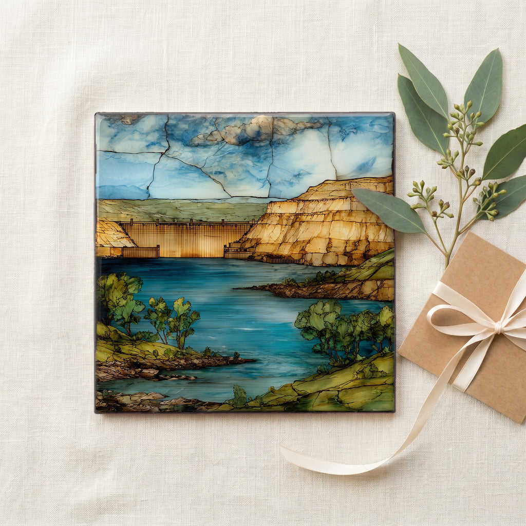 Lake Oahe Dam on — gifting