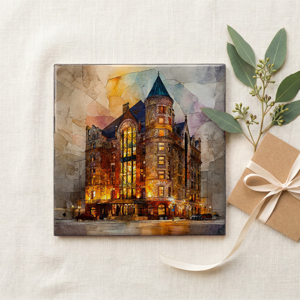 Brown Palace Denver Denver Metro Ceramic Art Tile — gifting