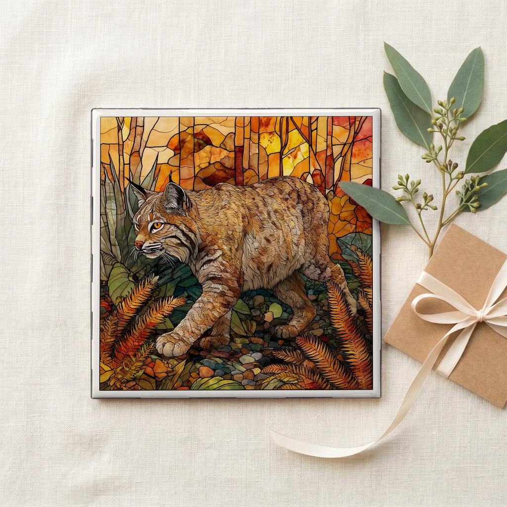 a bobcat moving silently — gifting