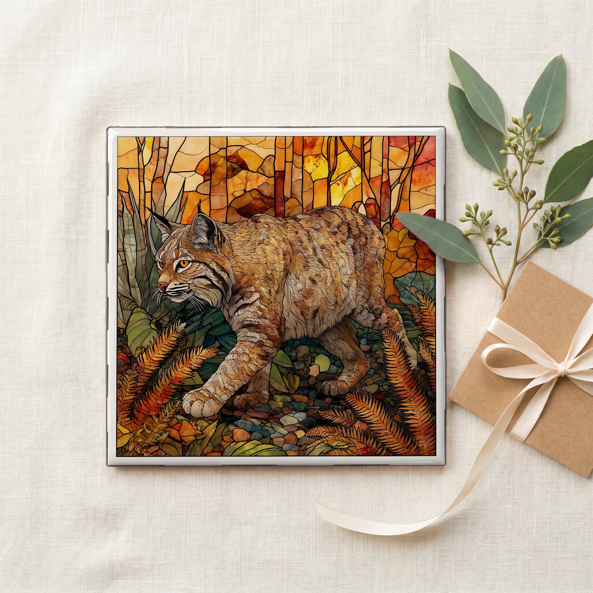 a bobcat moving silently — gifting