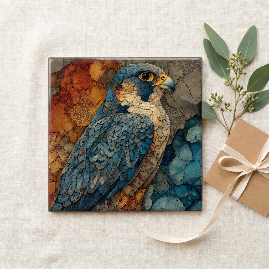 a peregrine falcon on — gifting
