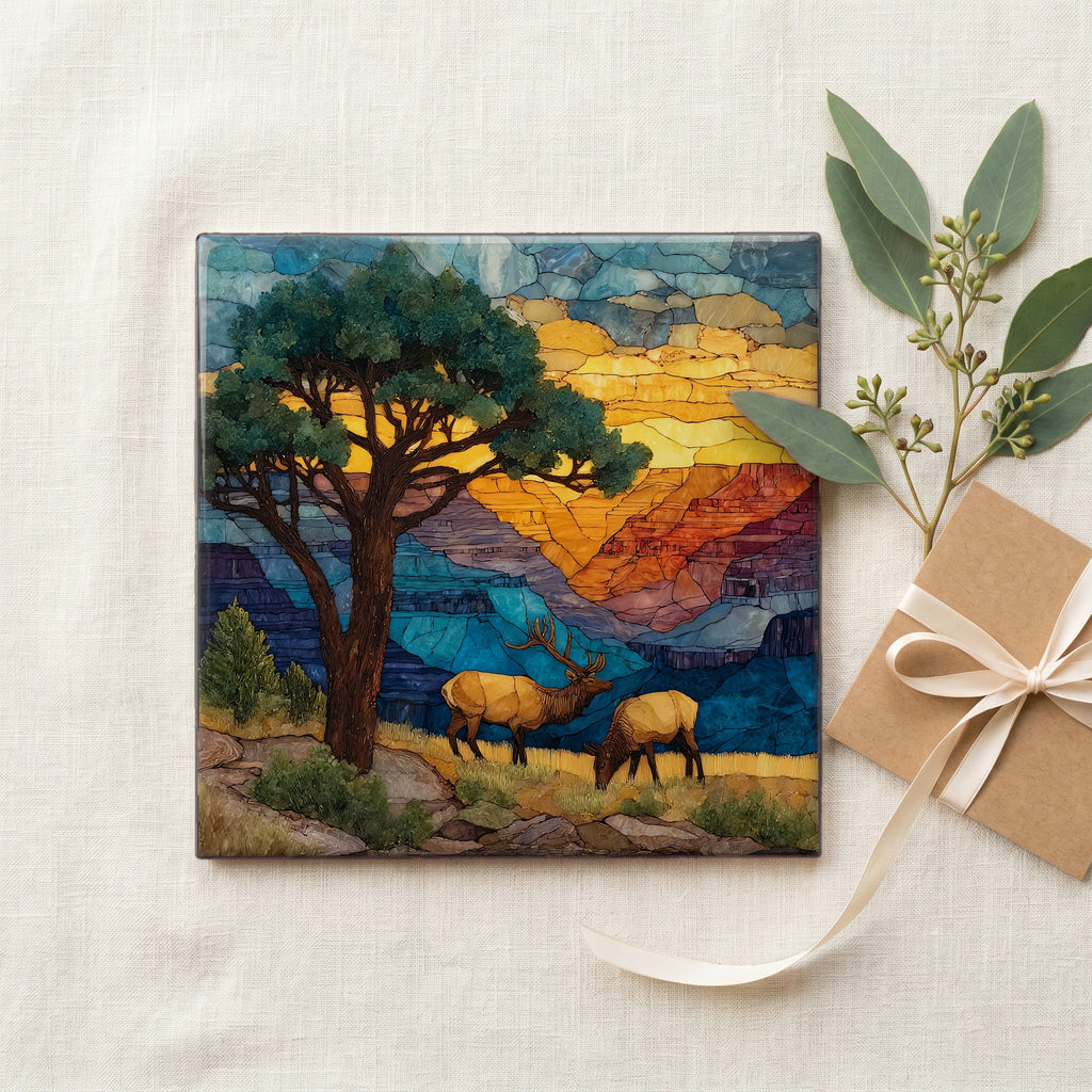 elk grazing — gifting