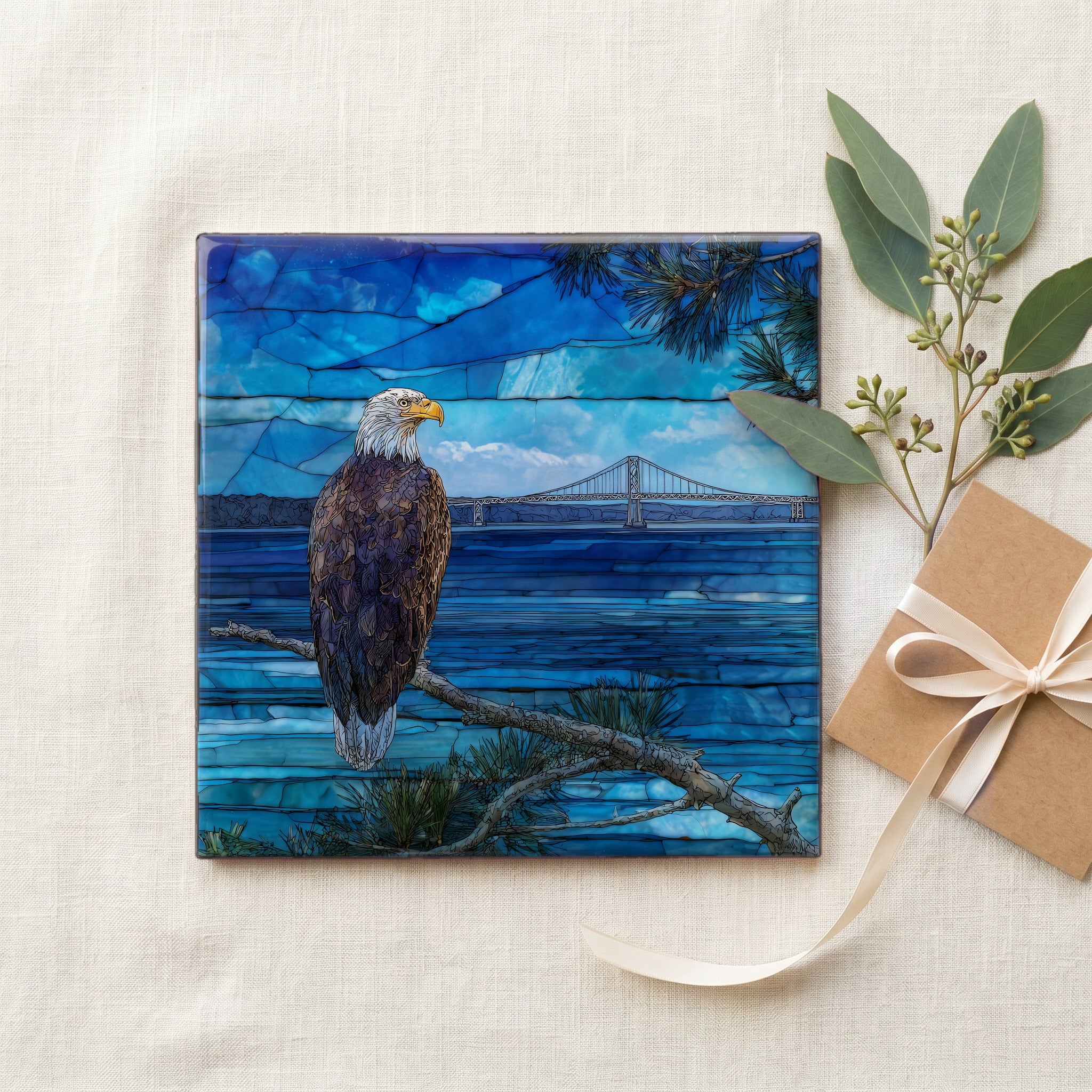 a bald eagle — gifting