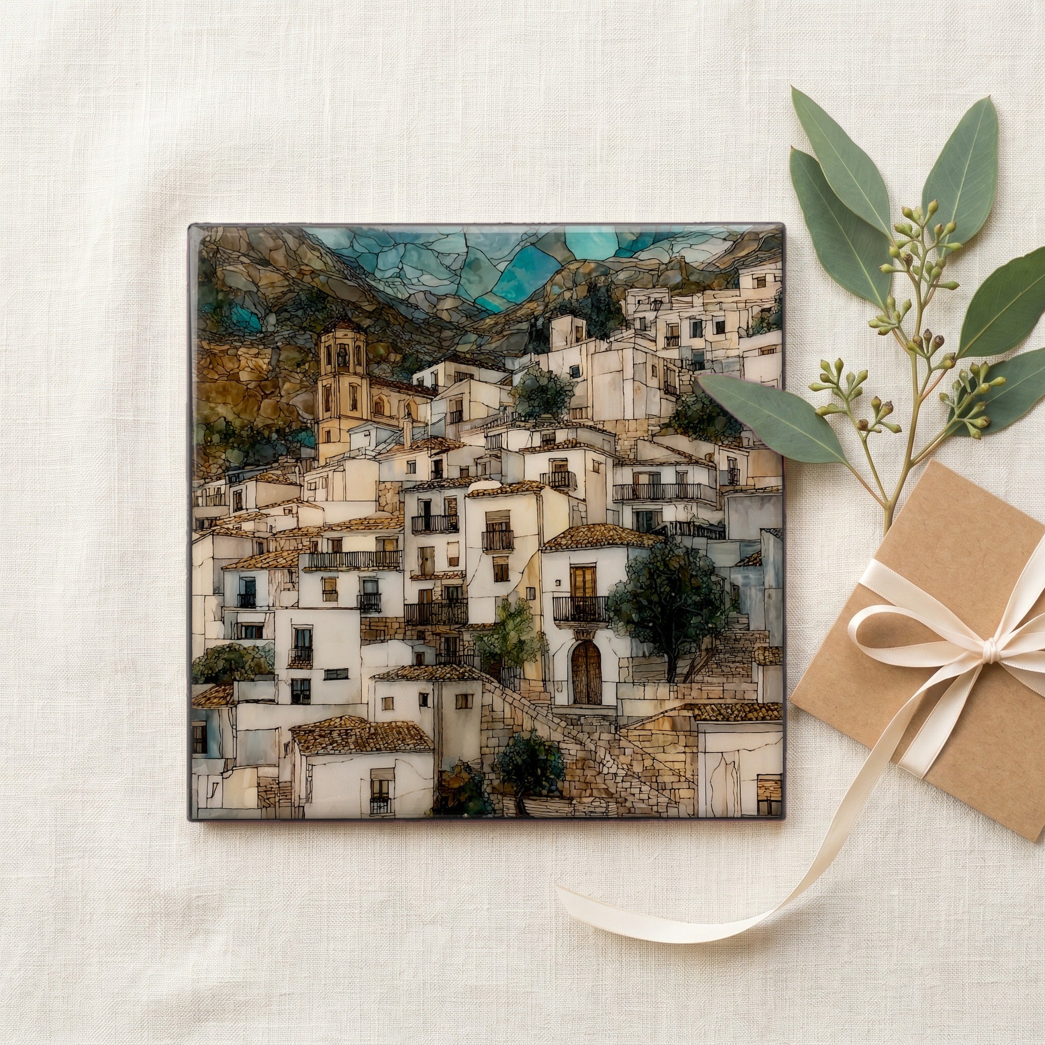 Frigiliana whitewashed Moorish quarter — gifting