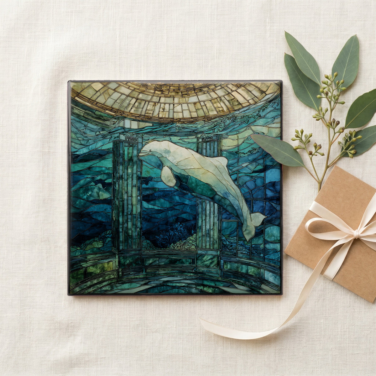 the Mystic Aquarium beluga — gifting