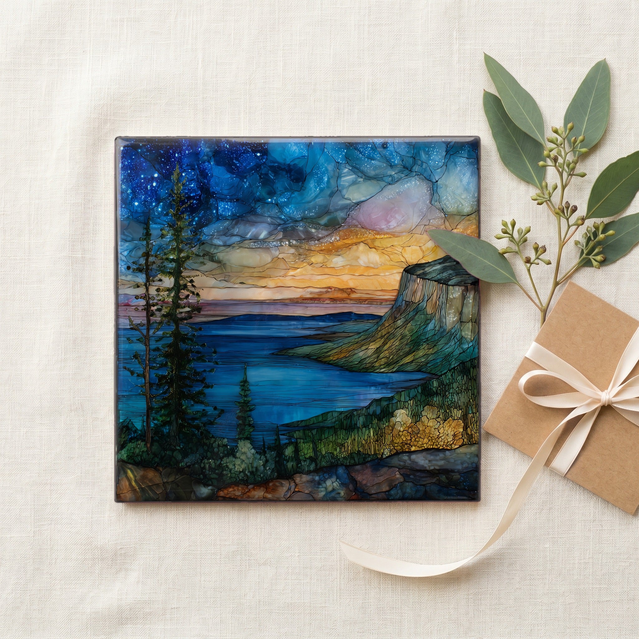 Sugarloaf Mountain overlooking Lake — gifting