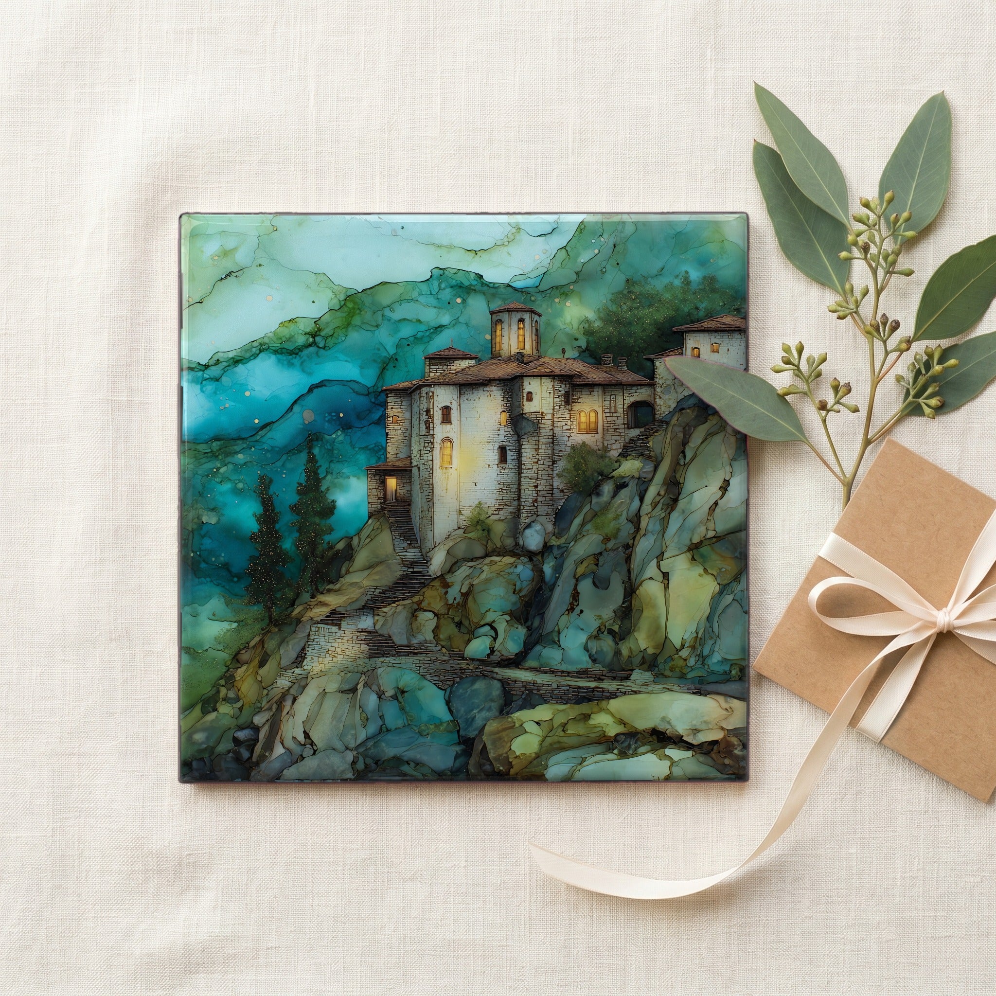 Roussanou Monastery — gifting