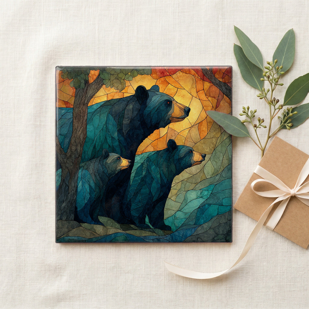 a mother black bear — gifting