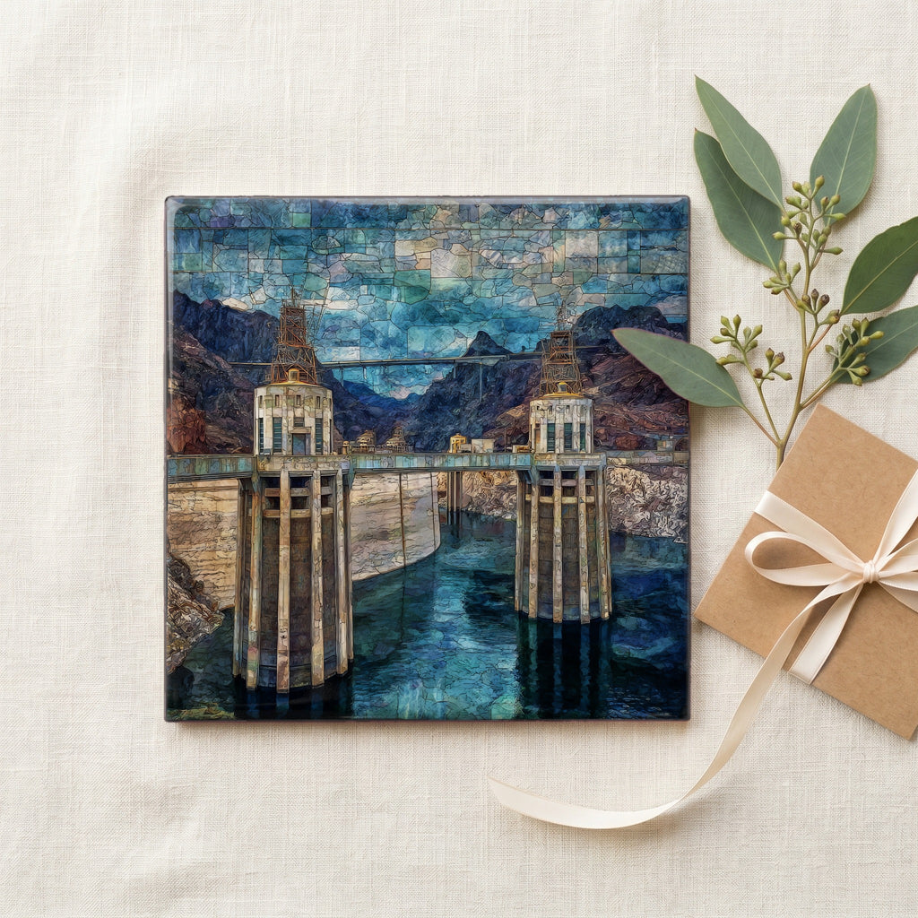 the Hoover Dam tour entrance on — gifting