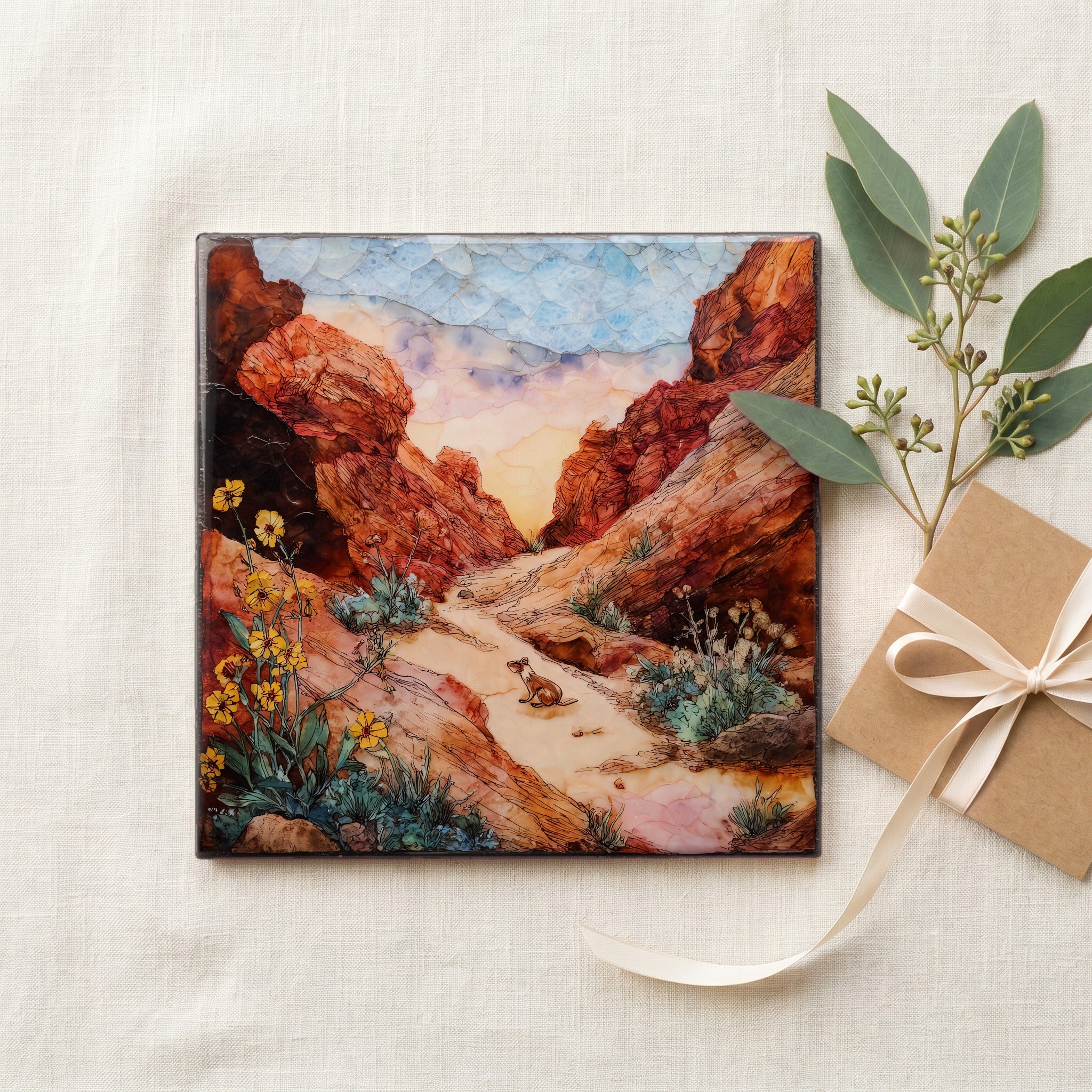 Mouse's Tank petroglyph trail — gifting