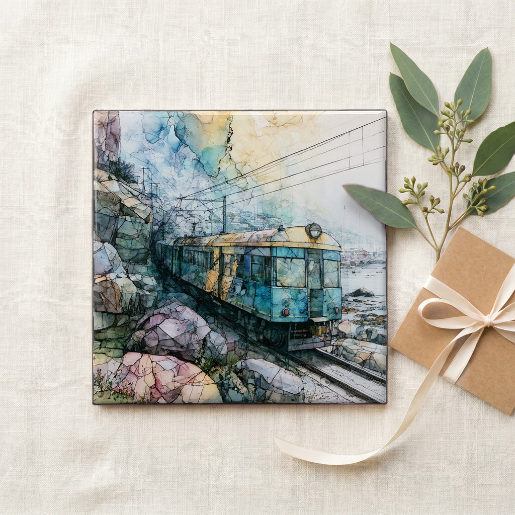 the coastal train curving — gifting