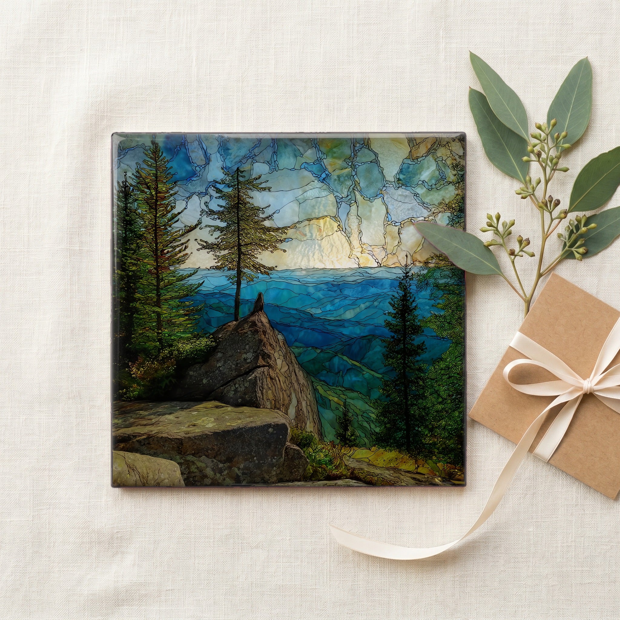 Slide Mountain summit in — gifting