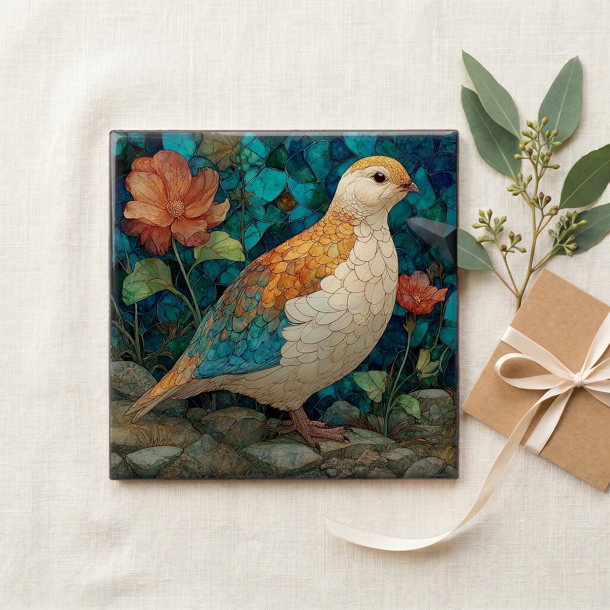 a white-tailed ptarmigan on — gifting