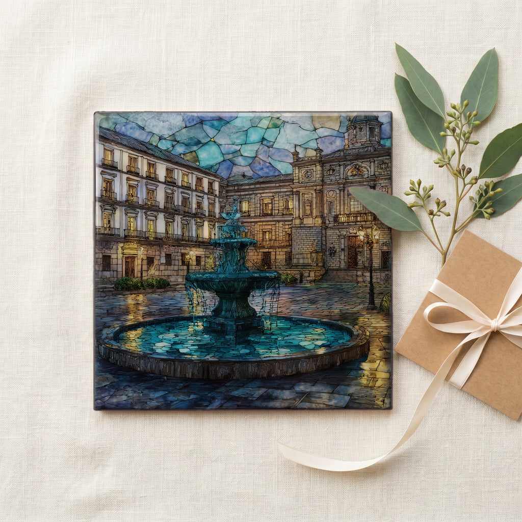 Plaza de Oriente Fountain Royal Theatre — gifting