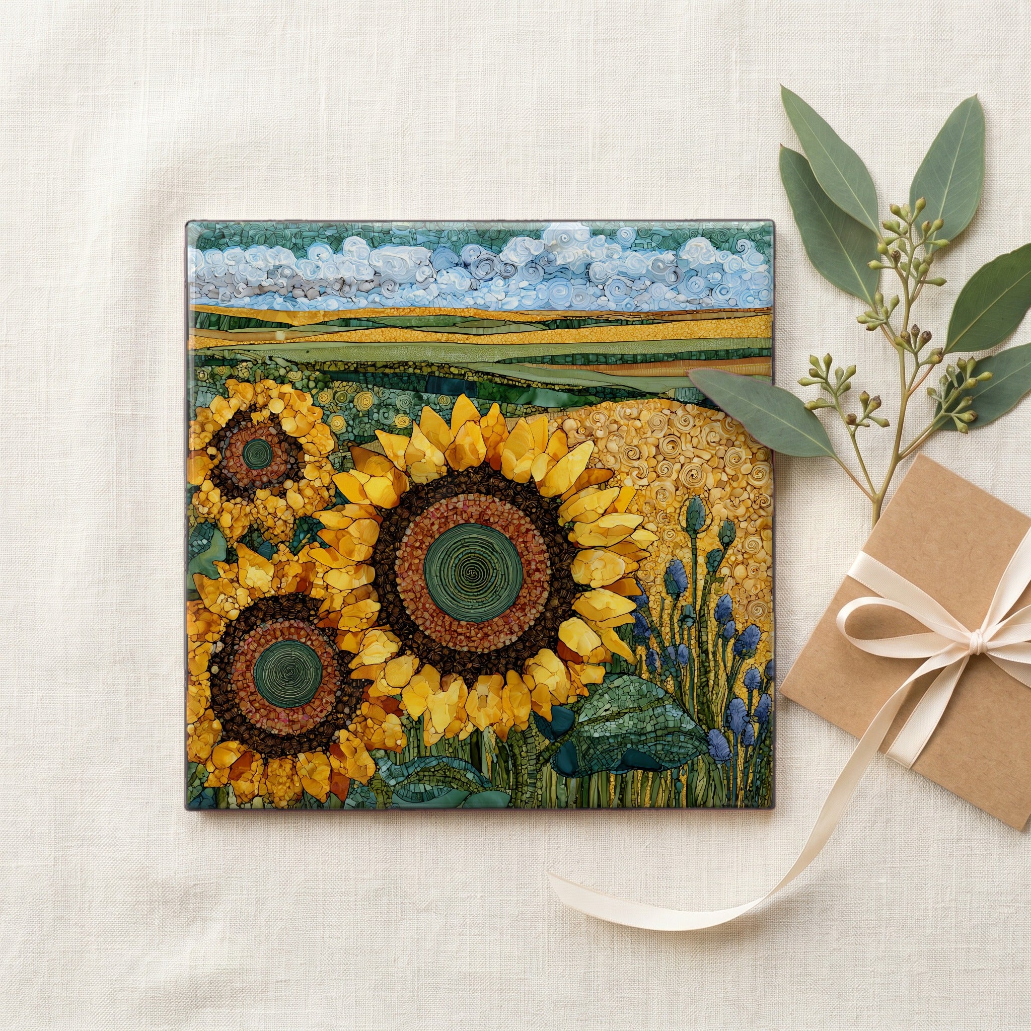 a North Dakota sunflower — gifting