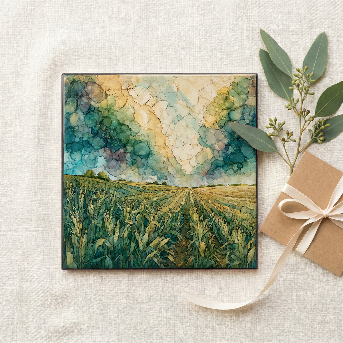 an Iowa cornfield — gifting