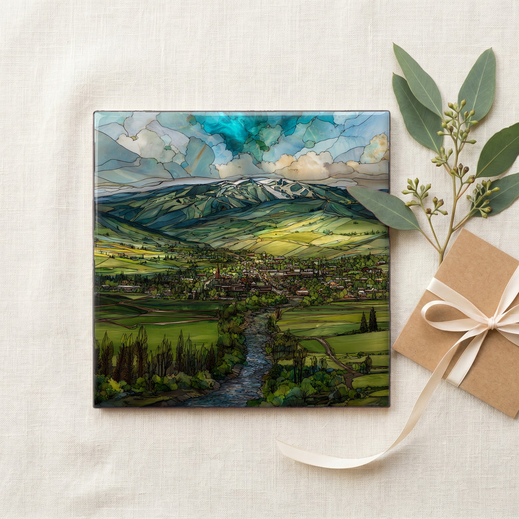 Steamboat Springs at sunset Yampa Valley — gifting