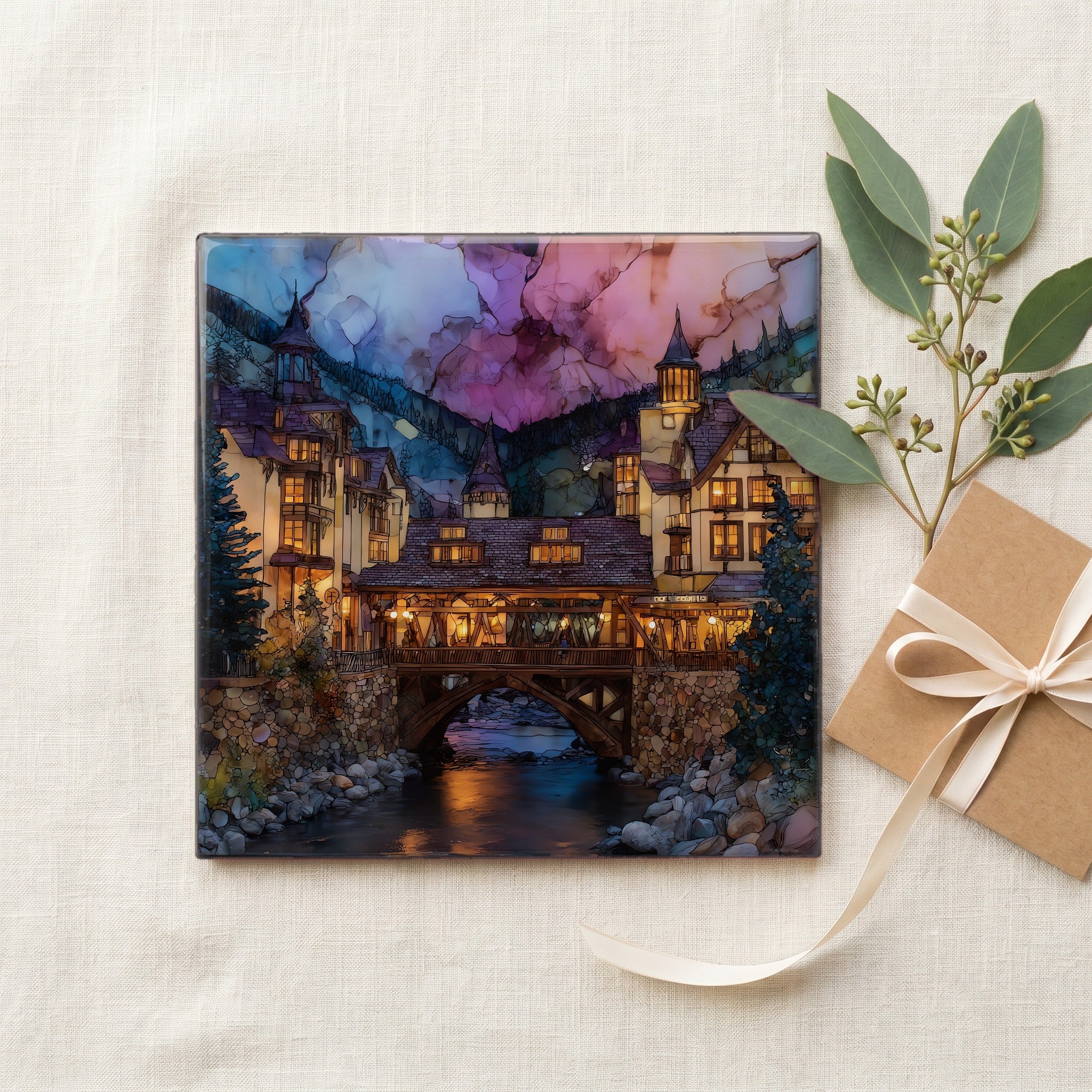 Vail Village covered bridge Eagle Valley — gifting
